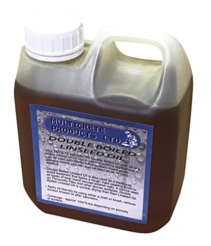 Double Boiled Linseed Oil - Traditional Wood Treatment, Seal/Oil Bare Woods (1 Litre)