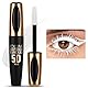 5D Weiß Wimperntusche Wasserfest, 10ml Mascara Wasserfest, Langlebige Volumizing Curling Verlängerung Mascara Make-Up für Weihnachten, Halloween, Partys, Hochzeiten