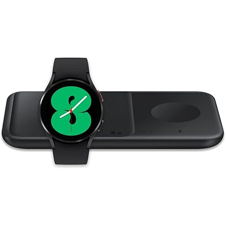 Amazon.com: Samsung Galaxy Watch4 Classic - Reloj inteligente de 1.65  pulgadas (42 mm), negro (versión EE. UU.) con cargador inalámbrico Samsung  Duo Pad de carga rápida (2021), color negro : Ropa, Zapatos y Joyería