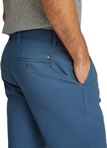 Tommy Hilfiger Herren Shorts Brooklyn 1985 Kurz, Blau (Aegean Sea), 30W – Ansicht 3