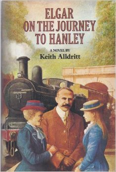 Paperback Elgar on the journey to Hanley: A novel Book