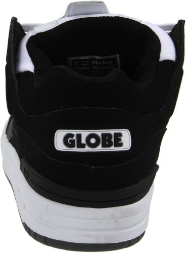 Image of Globe Mens Fusion Skate Shoes, White /Charcoal /Black, 11.5 D US