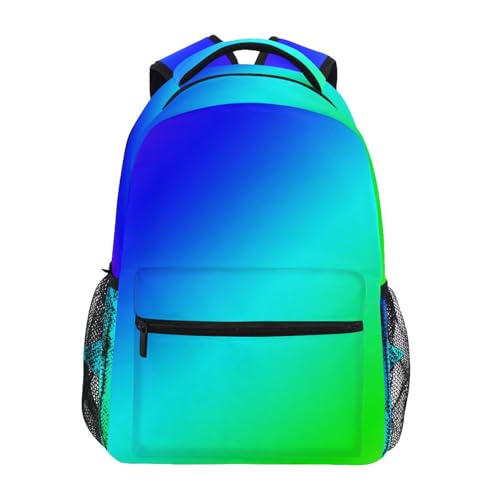 Rainbow Backpack for Boys Girls Elementary School Bookbag Back Pack Rainbow
