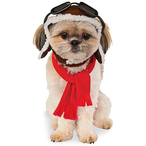 Pet Aviator Hat and Scarf Set Cover