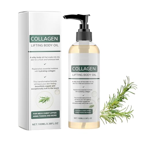MAOYING Aceite Corporal de Romero, Aceite de Masaje Natural Ecológico, Aceite Hidratante para la Piel, Aceite Relajante para Piel Seca, Masaje y Cabello – 100ml
