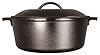 Lodge Cast Iron Dutch Oven - Loop Handle Cooking Vessel - Even Heat Retention - Oven-Safe, Versatile Pot - Handle Holders Included - 5 Quart #2