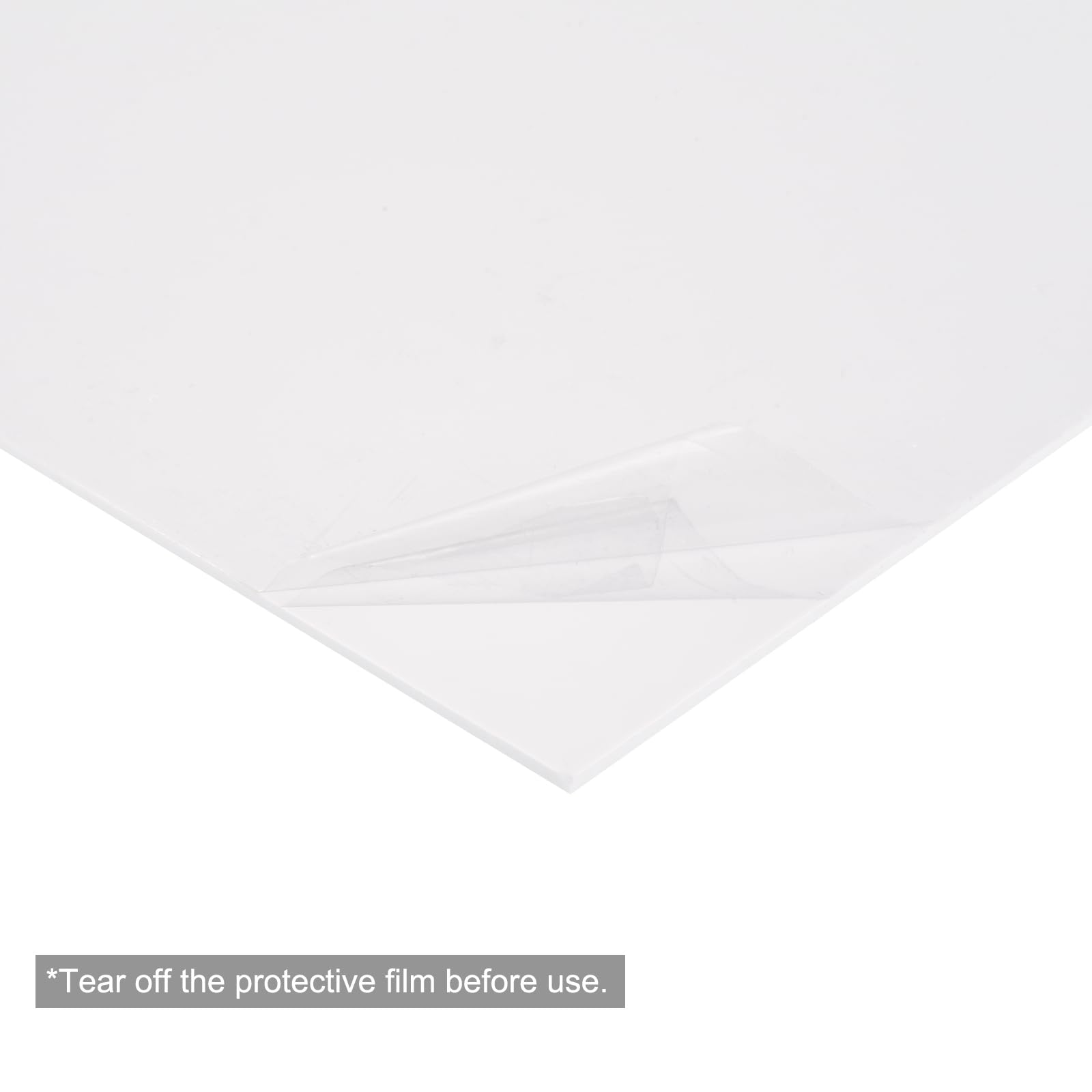 QUARKZMAN Płyta z tworzywa sztucznego ABS 10 cm x 10 cm x 0,04 cala ABS płyty styrenowe do budowy modeli "zrób to sam" panel rzemieślniczy biały