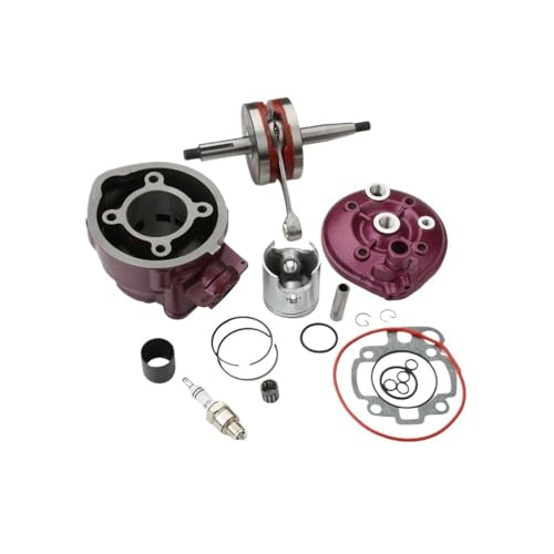 Kit cylindre gros alésage 90cc vilebrequin moto GT50 SM XC 50cc AM6