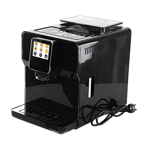 Kaffeemaschine mit Full-Touch-LCD-Bildschirm Automatische Kaffeemaschine aus Edelstahl Cappuccino/Latte/Americano…