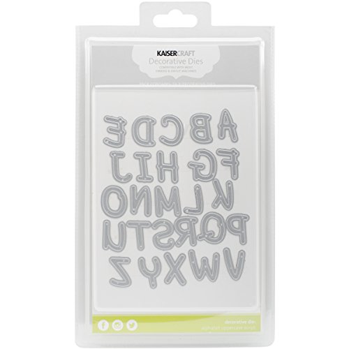 Kaisercraft Dies-Uppercase Script Alphabet 1" H