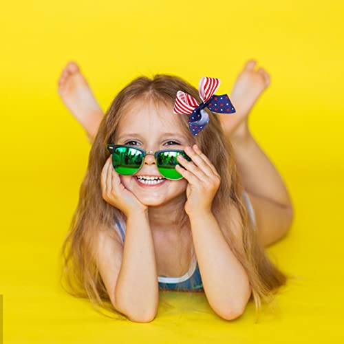 4Th Of July Hair Clips Independence Day Hair Barrettes Patriotic Party Bows Claw Clips Usa Stars Hair Accessories For Women Hairpin Hair Alligator Clips Hair Jaw Clamp Headwear Hair Decorations 4Pcs #TOP5