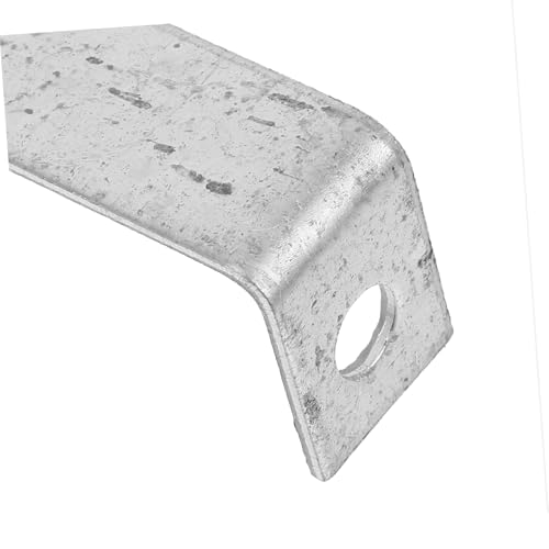 Abrazaderas galvanizadas Tofficu de 10 piezas para soporte protector de paneles solares 4