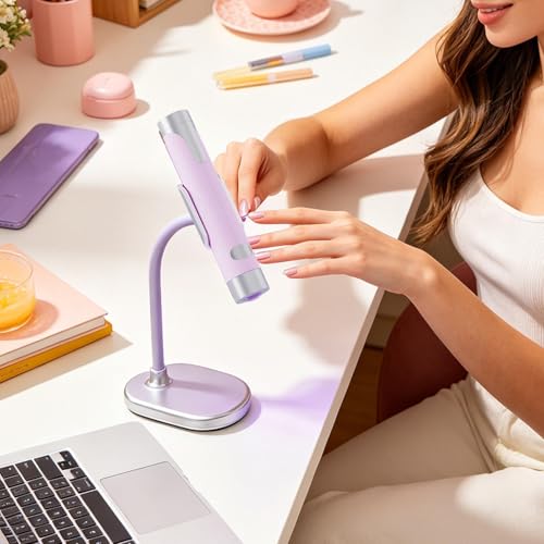 Lampe UV ongles gel pour manucure et pédicure à la maison