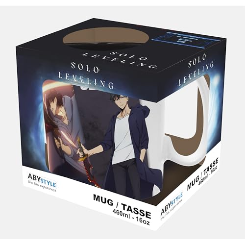 Taza de cerámica Solo Leveling 16 fl oz ABYSTYLE miniatura 4