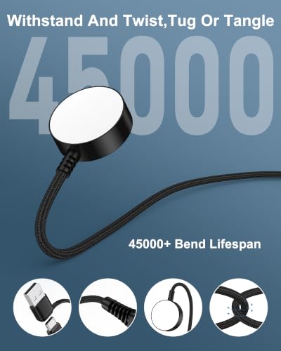 Image of 3.3FT for Samsung Galaxy Watch Charger, Android Wireless Fast Charging Cord