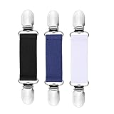 Facile à utiliser : La pince à cardigan est très facile à utiliser. Les deux extrémités se fixent aux vêtements ou aux gants sans risque de tomber. Le retrait des pinces est un jeu d'enfant et leur manipulation est rapide et facile.