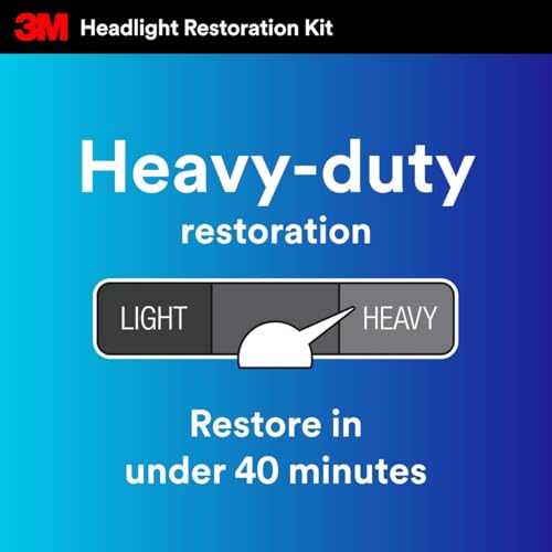 image for 3M Ultra Headlight Restoration Kit 39195, 2 Pack (2 Kits), Removes Clo