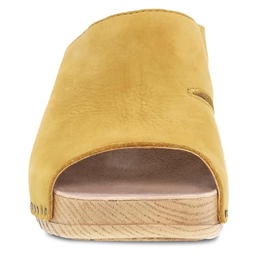 Image of Dansko Tandi Peep Toe Sandal for Women - Soft Leather Treated with Scotchgard for Stain Resistance - Cushioned, Contoured Footbed for All-Day Comfort