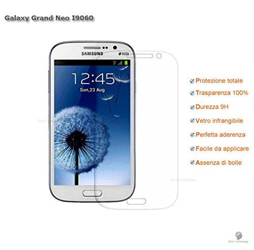 Pellicola in vetro temperato per samsung galaxy