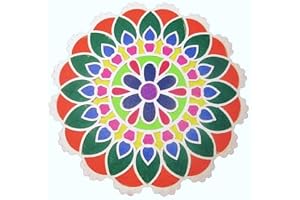 DIY Rangoli Bottles with Holes