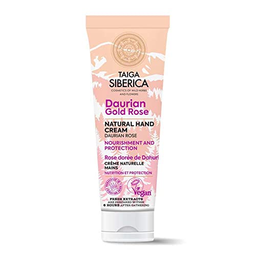 Taiga Siberica Natural Hand Cream Nourishment & Protection 75 ml, 75 ml (Pack of 1)