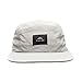 Tillak Wallowa Camp Hat, Lightweight Nylon 5 Panel Grey Cap with Snap Closure