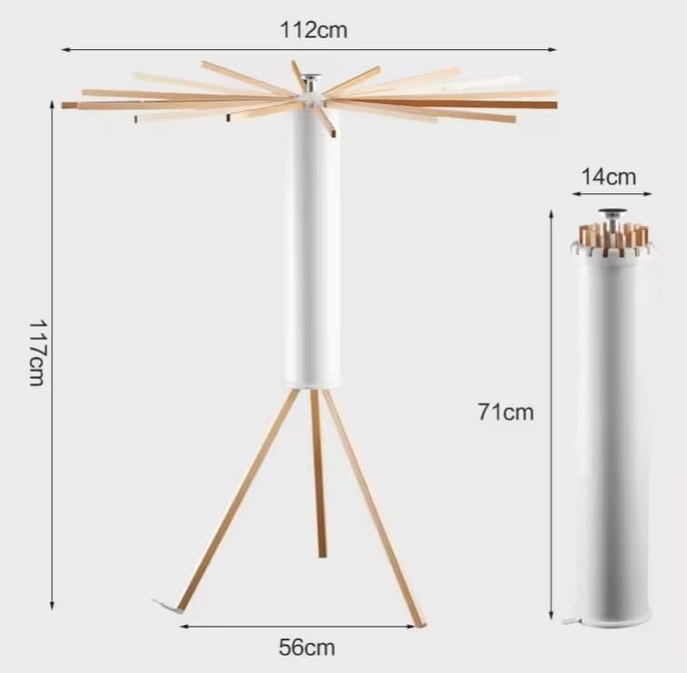 JAUREE 240 c Séchoir à Linge, étendoir Pliable pour vêteents