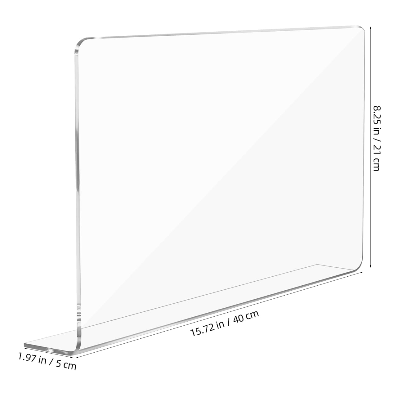 GARVALON Protection anti-éclaboussures en acrylique pour évier Barrière transparente résistante à l'eau pour cuisine et salle de bain, facile à nettoyer, évite les éclaboussures et maintient les