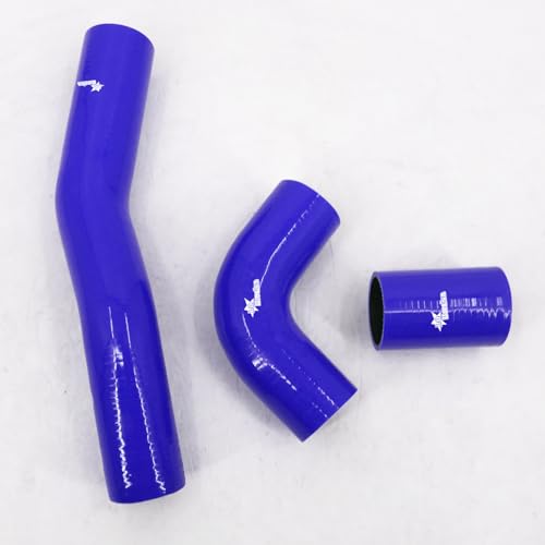 Lobrosiva Fit La Nd Rov Er Discovery 300 TDI 300TDI Silicone Intercooler Hoses Kit 4-Plyer Blue
