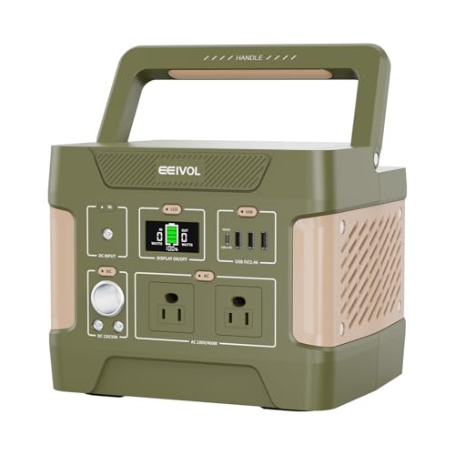 全新品EEIVOLポータブル電源-355Wh/110938mAh オリーブドラブ Amazon.co.jp: EEIVOL ポータブル電源 リン酸鉄 355Wh/110938mAh