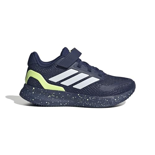 adidas Unisex-Child Run Falcon 5 Elastic Lace & Strap Sneaker2