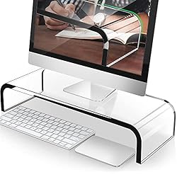 Sleek monitor stand