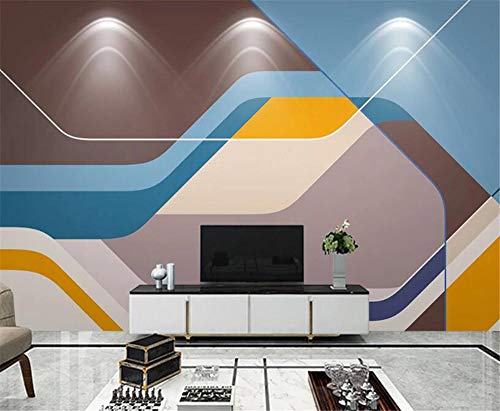 Papier peint personnalisé mural 3D abstrait grand format 400x280cm pour TV - 3