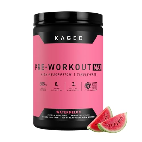 Kaged Pre Workout MAX Powder Watermelon