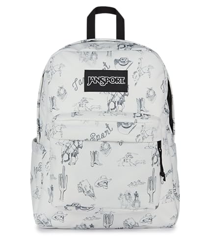 Image of JanSport SuperBreak Plus Backpack with Padded 15-inch Laptop Sleeve and Integrated Bottle Pocket - Spacious and Durable Daypack for Work and Travel - Cactus Jansport