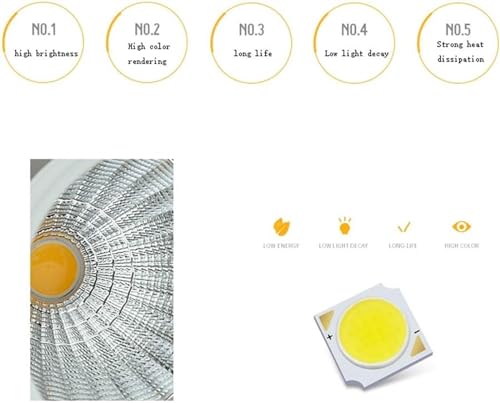Spot LED COB orienté accentuation avec structure robuste en saillie - 4