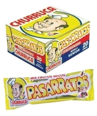 Churruca - Pasarratos Junior - mix de frutos secos tostados con miel - 20 Unid