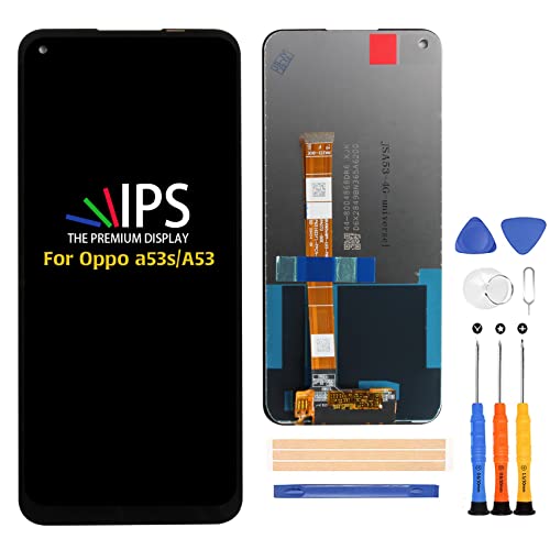 A-MIND for Oppo A53/A53S Screen Replacement CPH2127 CPH2131 CPH2139 CPH2135 Touch Screen Digitizer LCD Display Full Assembly Repair Kits,with Tools
