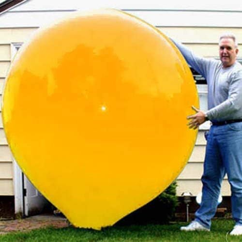 Giant 84 Inch Latex Balloon Helium Quality Yellow