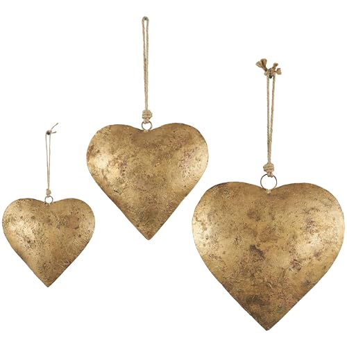 Deco-79-Rustic-Metal-Cowbell-Decorative-Bells-20-17-12H-Gold Deco 79 Rustic Metal Cowbell Decorative Bells 20 17 12H Gold