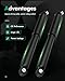 SCITOO Shock Absorber Set 2001-2010 For Chrysler PT Cruiser Rear shock struts assembly 343385 5989 Automotive Replacement Shocks