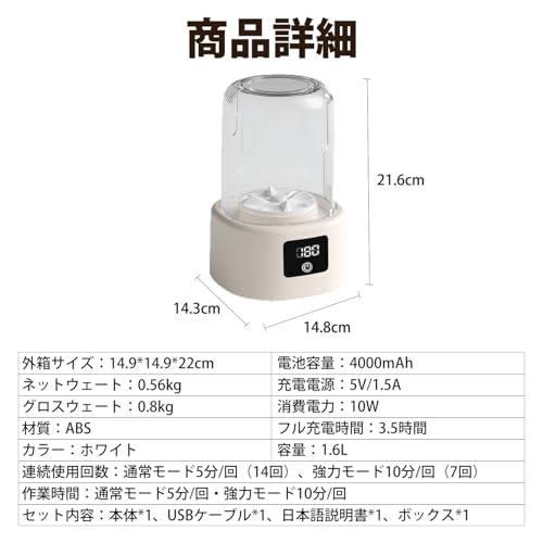 IPO 1.6Lミニ洗濯機 RS600 の商品画像 5