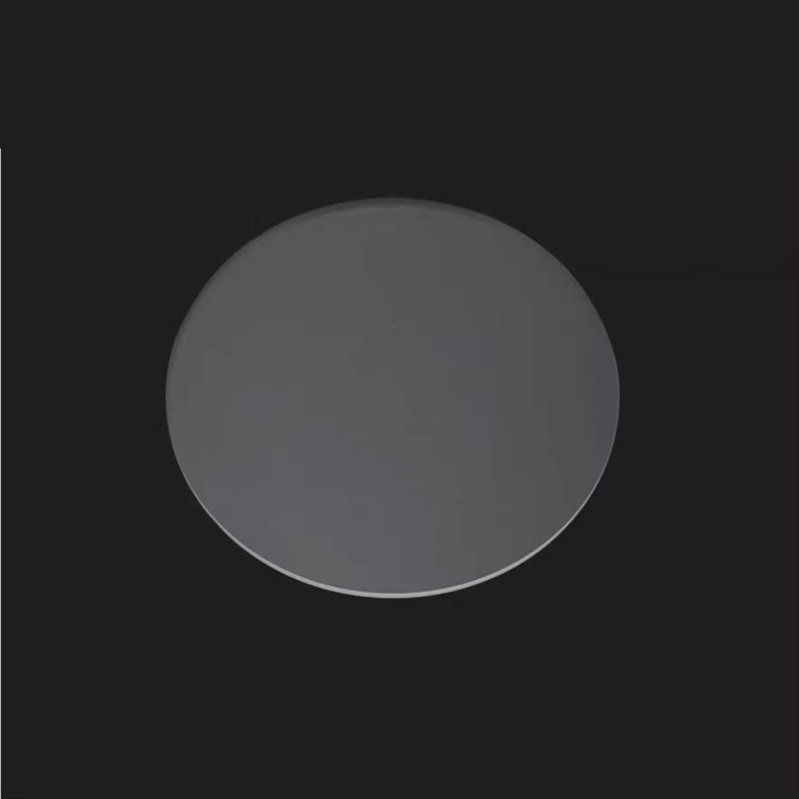 Puste matowe akrylowe dyski, 5 mm grubości okrągły organiczny panel plastikowy, mrożony akrylowy okrąg do rysowania przegród(400mm)