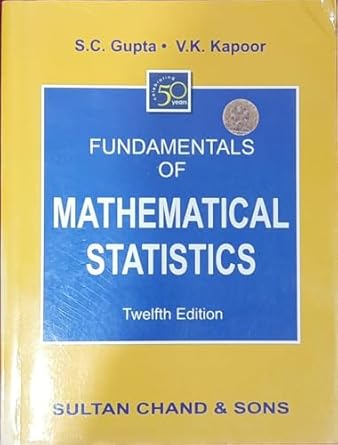 Fundamentals of Mathematical Statistics : Amazon.sg: Books
