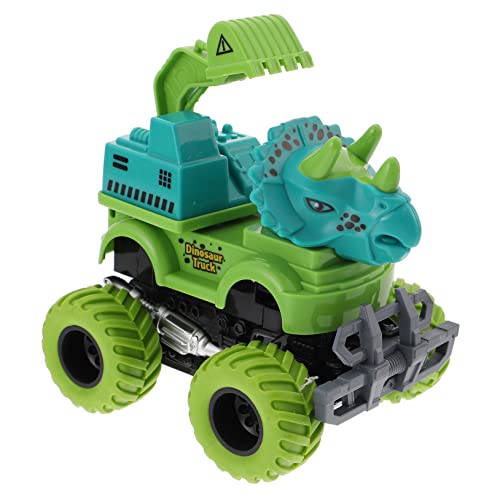 BESTonZON Vehículo de ingeniería de carros de Juguete para pequeños Juguetes robóticos playmóvil playmobile Coche de de cumpleaños para pequeños Abdominales