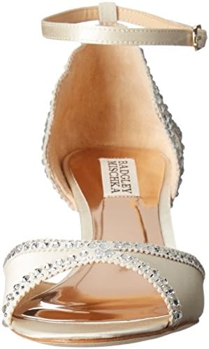 Badgley Mischka womens Gillian Dress Sandal, Ivory, 8.5 US | Image 1