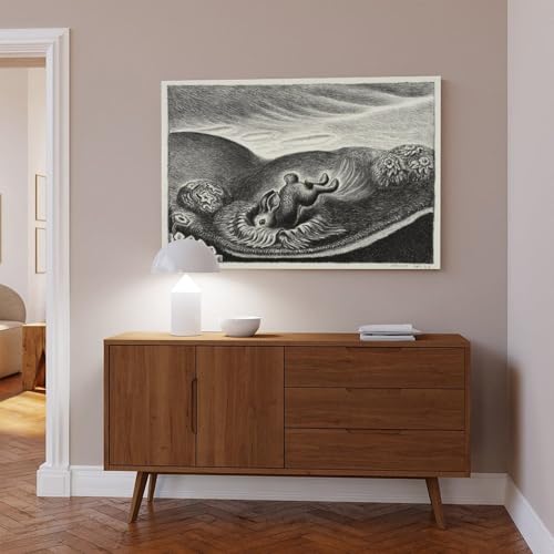 Poster Exit Wanda Gag avec cadre suspendu pour habiller un grand mur vide - 6