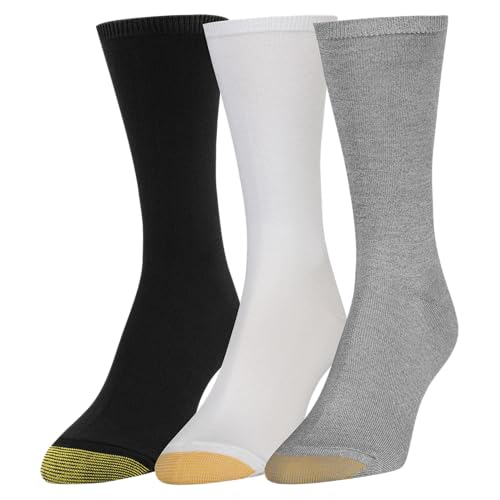 Image of Gold Toe Women's Castaway Crew Socks, 3 Pairs