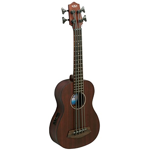 KALA KA UBASS RMBL FS Ukulélé Basse en acajou - Les Beatles, Paul McCartney, John Lennon, RIngo Starr, George Harrison KALA KA UBASS RMBL FS Ukulélé Basse en acajou – Image 3
