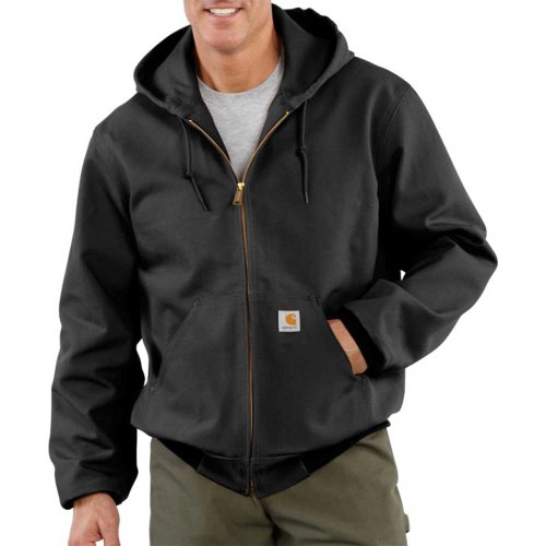 Image of Carhartt Men's Loose Fit Firm Duck ThermalLined Active Jacket